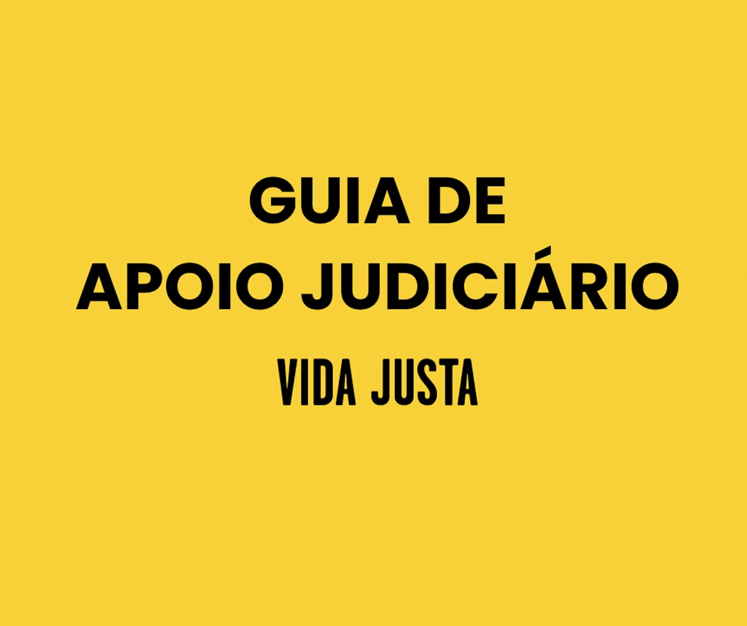 Guia: Apoio Judiciário